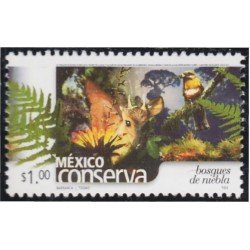 México 2004 Conserva Bosques de niebla básicas MNH México 2004 Conserva Bosques de niebla básicas MNH