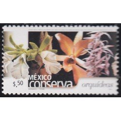 México 2004 Conserva Orquideas básicas MNH México 2004 Conserva Orquideas básicas MNH