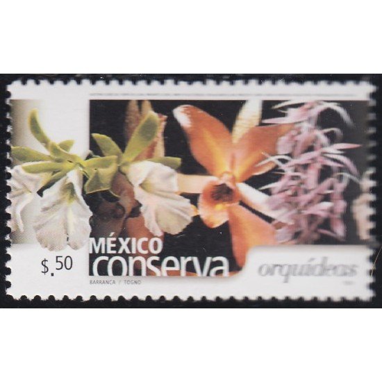 México 2004 Conserva Orquideas básicas MNH México 2004 Conserva Orquideas básicas MNH