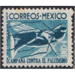 México Beneficencia 3 1944/46 Lucha contra la malaria sin goma México Beneficencia 3 1944/46 Lucha contra la malaria sin goma