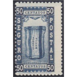 México Letras de cambio 5 1944/46 Seguro postal Saca MNH México Letras de cambio 5 1944/46 Seguro postal Saca MNH