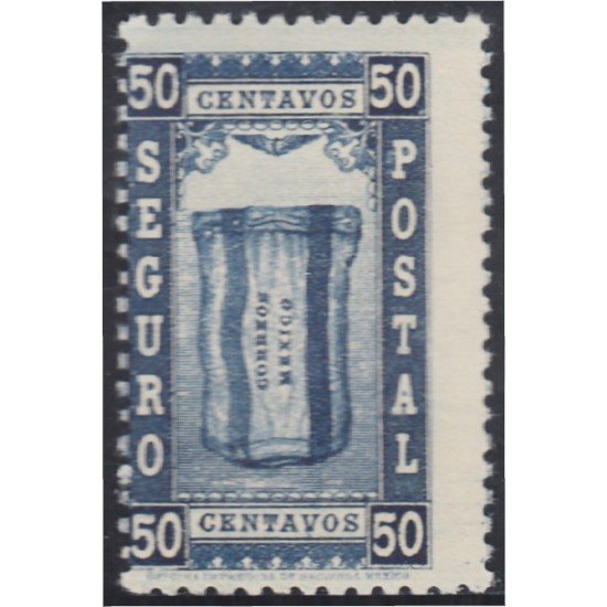 México Letras de cambio 5 1944/46 Seguro postal Saca MNH México Letras de cambio 5 1944/46 Seguro postal Saca MNH
