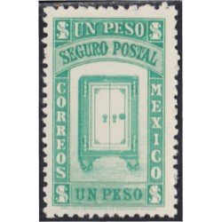México Letras de cambio 3 1935 Seguro postal Caja fuerte MNH