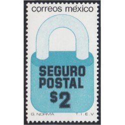 México Letras de cambio 29 1981 Seguro postal MNH