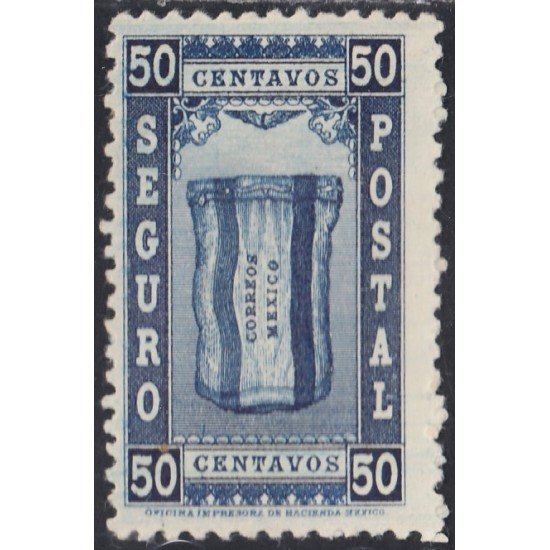México Letras de cambio 2 1935 Seguro postal Saca sin goma México Letras de cambio 2 1935 Seguro postal Saca sin goma