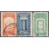 México Letras de cambio 4/6 1944/46 Seguro postal MH