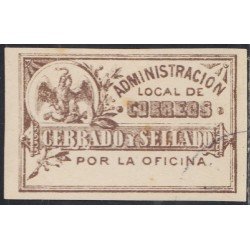 México Retour 10 1892/93 Administración local de correos MH México Retour 10 1892/93 Administración local de correos MH