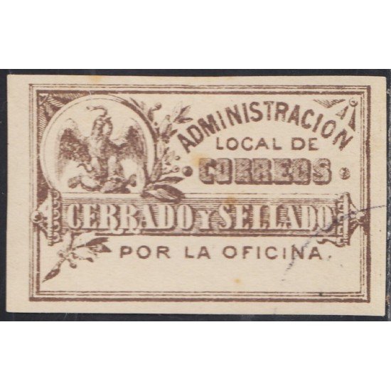 México Retour 10 1892/93 Administración local de correos MH México Retour 10 1892/93 Administración local de correos MH