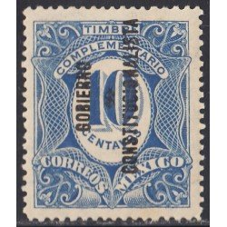 Mexico Taxas 10k 1915 Timbre complementario MH Mexico Taxas 10k 1915 Timbre complementario MH