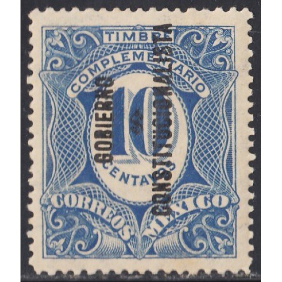 Mexico Taxas 10k 1915 Timbre complementario MH Mexico Taxas 10k 1915 Timbre complementario MH
