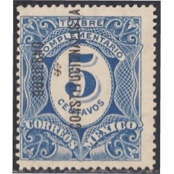 Mexico Taxas 9k 1915 Timbre complementario MH Mexico Taxas 9k 1915 Timbre complementario MH
