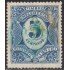 Mexico Taxas 9h 1915 Timbre complementario sin goma