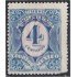 Mexico Taxas 8h 1915 Timbre complementario sin goma