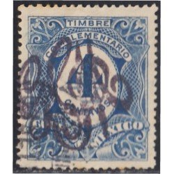 Mexico Taxas 6h 1915 Timbre complementario usados Mexico Taxas 6h 1915 Timbre complementario usados