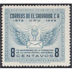 El Salvador 563 1949 75 Aniversario de la UPU MNH El Salvador 563 1949 75 Aniversario de la UPU MNH
