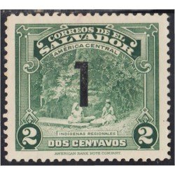 El Salvador 543a 1944 Indígenas regionales MNH sb grande El Salvador 543a 1944 Indígenas regionales MNH sb grande