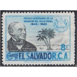 El Salvador 539 1940 100 años de la invención del sello postal MNH El Salvador 539 1940 100 años de la invención del sello postal MNH