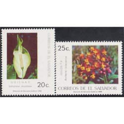 El Salvador 990/91 1986 Flora flores flowers MNH El Salvador 990/91 1986 Flora flores flowers MNH