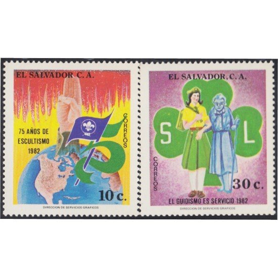 El Salvador 896 1982 Homenaje a la selección Nacional de fútbol del salvador MNH El Salvador 896 1982 Homenaje a la selección Nacional de fútbol del salvador MNH