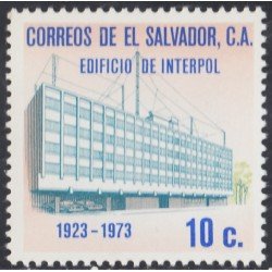 El Salvador 794 1974 Edificio de Interpol MNH El Salvador 794 1974 Edificio de Interpol MNH
