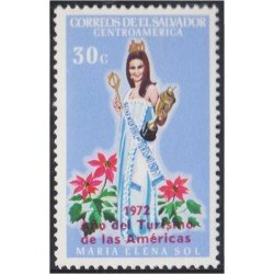 El Salvador 778 1972 María Elena Sol MNH El Salvador 778 1972 María Elena Sol MNH