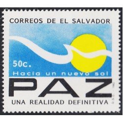 El Salvador 1156 1992 Paz una realidad definitiva MNH El Salvador 1156 1992 Paz una realidad definitiva MNH