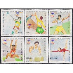 El Salvador 1148/53 1992 Juegos olímpicos de verano en Barcelona MNH El Salvador 1148/53 1992 Juegos olímpicos de verano en Barcelona MNH