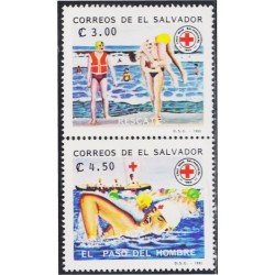 El Salvador 1144/45 1992 Cruz Roja Salvadoreña MNH El Salvador 1144/45 1992 Cruz Roja Salvadoreña MNH