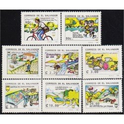 El Salvador 1131/38 1992 Conservación dela Naturaleza MNH El Salvador 1131/38 1992 Conservación dela Naturaleza MNH