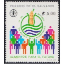 El Salvador 1088A 1990 Día Mundial de la Alimentación MNH El Salvador 1088A 1990 Día Mundial de la Alimentación MNH