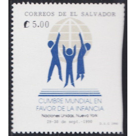 El Salvador 1086G 1990 150 Aniversario del sello postal MNH El Salvador 1086G 1990 150 Aniversario del sello postal MNH