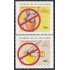 El Salvador 1076/77 1990 No a las bebidas alcohólicas y al tabaquismo MNH