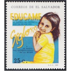 El Salvador 1074A 1990 Educación SXXI MNH El Salvador 1074A 1990 Educación SXXI MNH