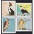 El Salvador 1067/70 1989 Pájaros Aves Birds MNH