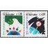 El Salvador 1427/28 1999 América Upaep Un nuevo Milenio sin Armas MNH