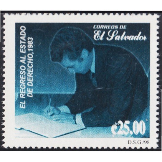 El Salvador 1385 1999 Roberto d´Aubuisson MNH El Salvador 1385 1999 Roberto d´Aubuisson MNH