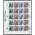 El Salvador 1344/47 1998 Minihojita Copa Mundial de fútbol Francia 98 MNH