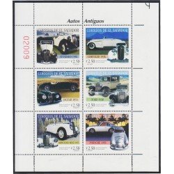 El Salvador 1337/42 1997 Autos Antiguos MNH El Salvador 1337/42 1997 Autos Antiguos MNH