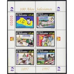 El Salvador 1329/34 1997 100 Años Salesianos MNH El Salvador 1329/34 1997 100 Años Salesianos MNH