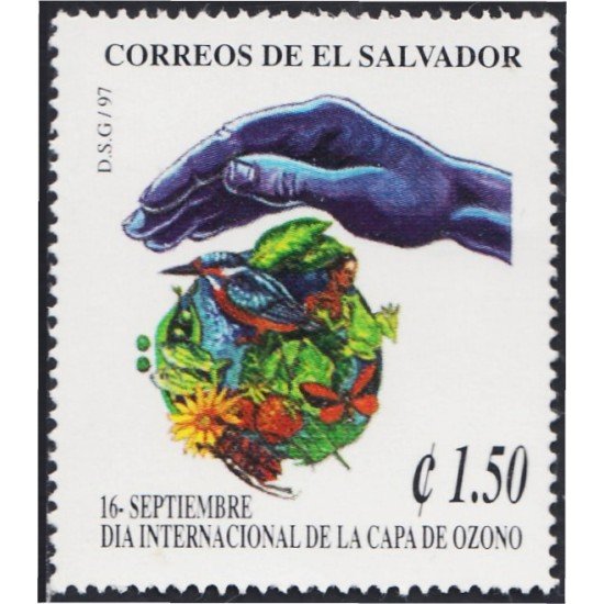 El Salvador 1319 1997 Día Internacional de la Capa de Ozono MNH El Salvador 1319 1997 Día Internacional de la Capa de Ozono MNH