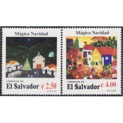 El Salvador 1308/09 1996 Navidad Christmas MNH El Salvador 1308/09 1996 Navidad Christmas MNH