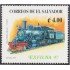 El Salvador 1307 1996 Exfilna 97 Locomotora MNH