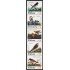 El Salvador 1291/95 1996 Aves migratorias Birds MNH