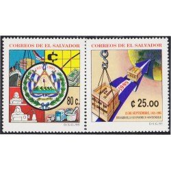 El Salvador 1285/86 1996 Desarrollo Económico sostenible MNH El Salvador 1285/86 1996 Desarrollo Económico sostenible MNH