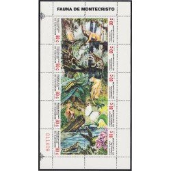 El Salvador 1260/69 1995 Fauna de Montecristo MNH El Salvador 1260/69 1995 Fauna de Montecristo MNH