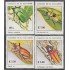 El Salvador 1213/16 1994 Fauna Insectos MNH