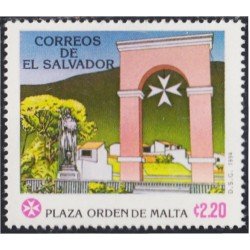 El Salvador 1202 1994 1994 Plaza Orden de Malta MNH El Salvador 1202 1994 1994 Plaza Orden de Malta MNH