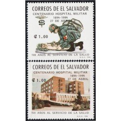 El Salvador 1196/97 1994 Centenario Hospital Militar MNH El Salvador 1196/97 1994 Centenario Hospital Militar MNH