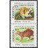 El Salvador 1178/79 1993 Upaep Fauna en Extinción MNH