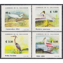 El Salvador 1174/77 1993 Fauna Aves acuáticas MNH El Salvador 1174/77 1993 Fauna Aves acuáticas MNH